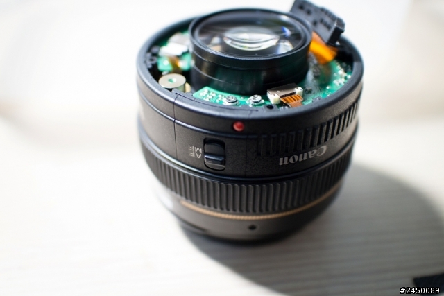 CANON EF 50mm F1.4 DIY 維修補充版 , 對焦卡卡,或者特定焦距會卡住