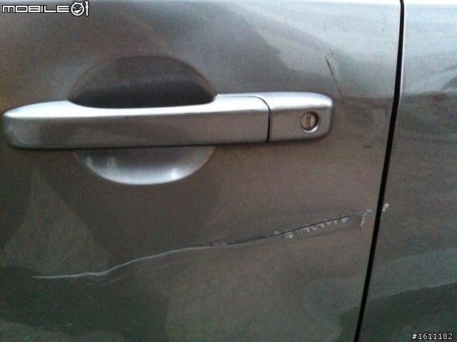 CRV2車禍與後續烤漆鈑金