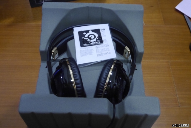 SteelSeries Siberia V2 黑金版開箱