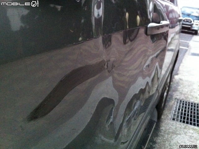 CRV2車禍與後續烤漆鈑金