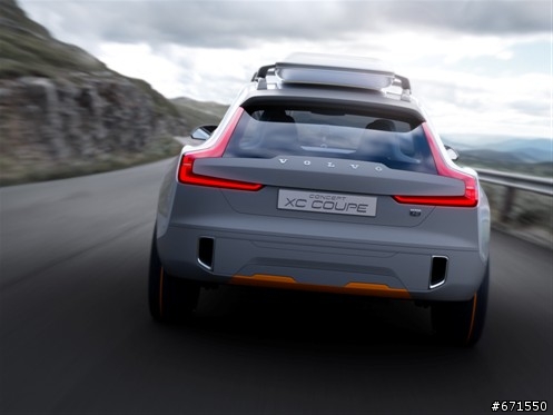 圖集與影片分享!The Volvo Concept XC Coupé 以及 The Volvo Concept Coup!