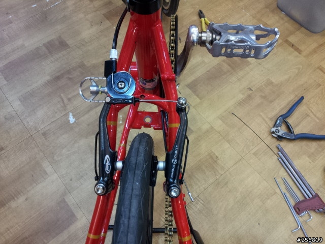 看我慢慢拼湊乙台鋼管的Dahon speed pro TT