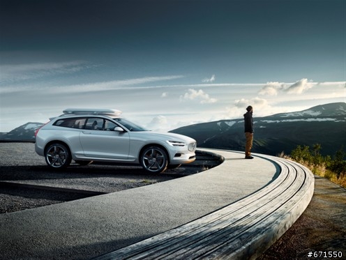 圖集與影片分享!The Volvo Concept XC Coupé 以及 The Volvo Concept Coup!