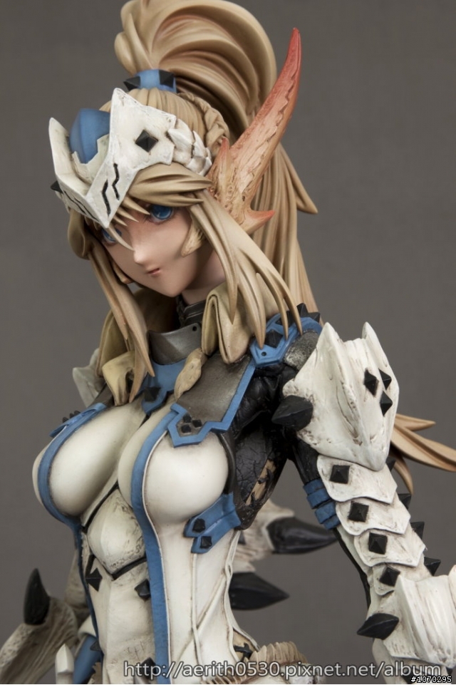 【作品分享】GK人形_冰牙龍裝獵人