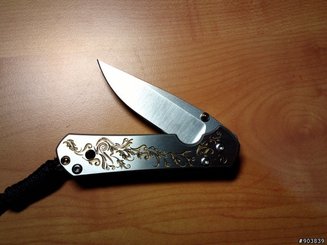最近敗家成果--Sebenza Gold Leaf & 花田洋「肥後」
