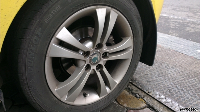 fabia 1.2 鋁圈升級