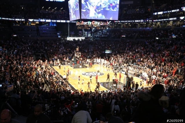 2014 NBA籃球賽@布魯克林Barclays Center(Nets籃網v.sPelicans鵜鶘)