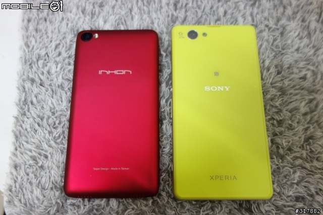 就是喜歡一手掌握!Z1 compact 萊姆黃 開箱