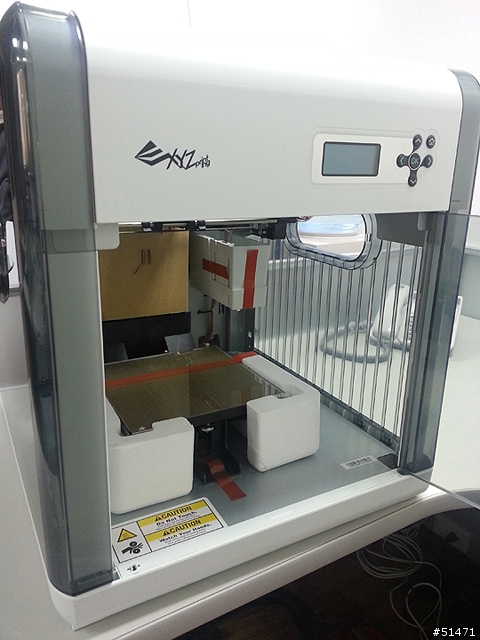 XYZprinting - 3D列印機 da Vinci 1.0快速開箱(2月19新增試印模型)