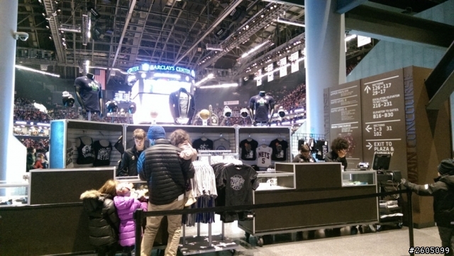 2014 NBA籃球賽@布魯克林Barclays Center(Nets籃網v.sPelicans鵜鶘)