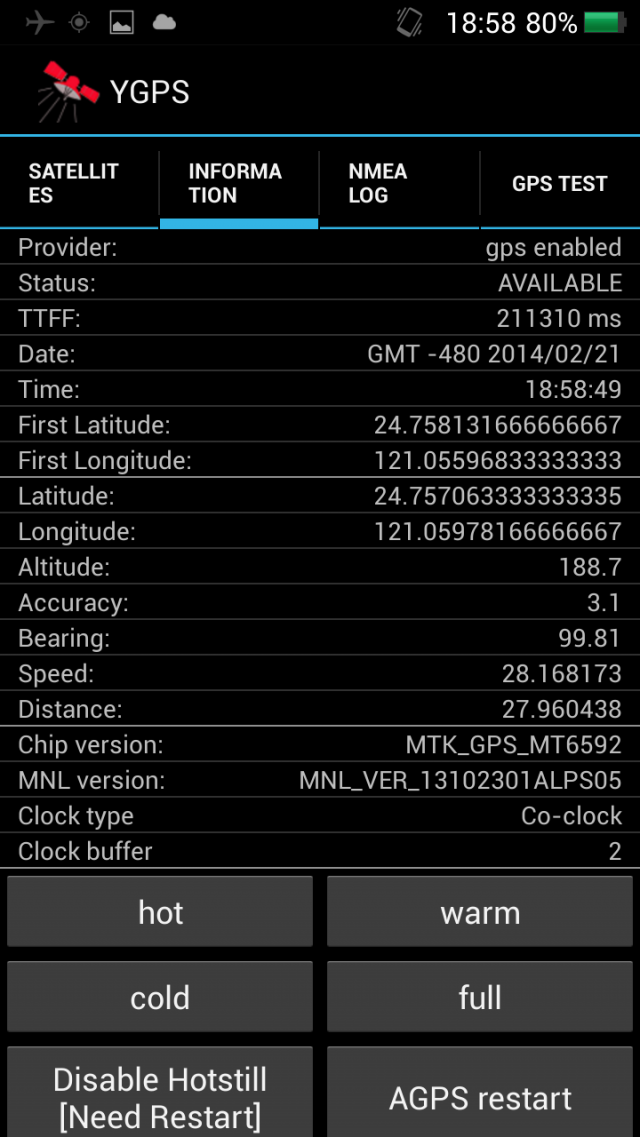 佳科 x3s 6592 2g ram 雜測..