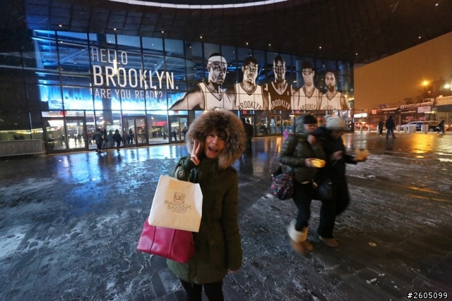 2014 NBA籃球賽@布魯克林Barclays Center(Nets籃網v.sPelicans鵜鶘)