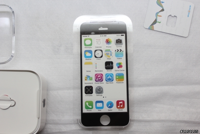 iPhone 5C 簡單開箱~(白 16G)2/24新增保護殼