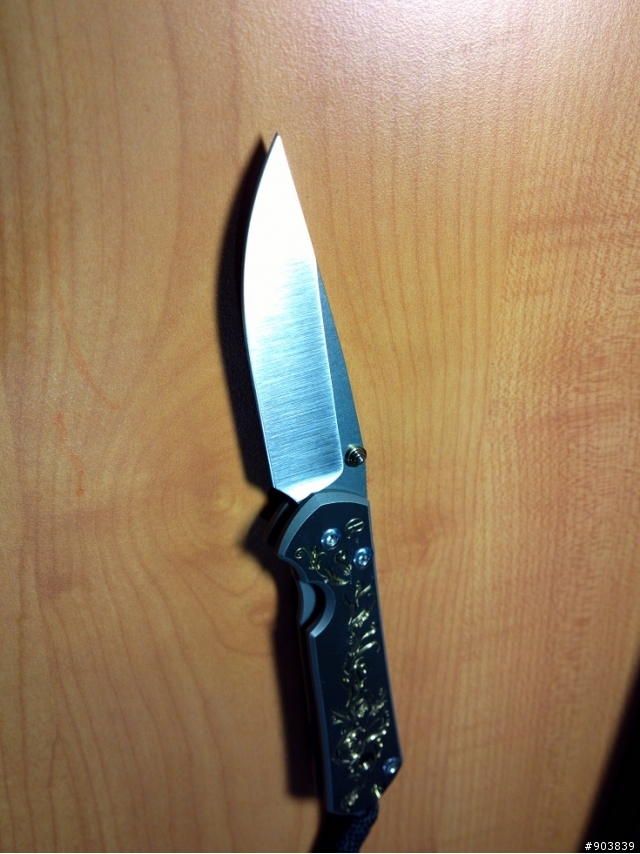 最近敗家成果--Sebenza Gold Leaf & 花田洋「肥後」