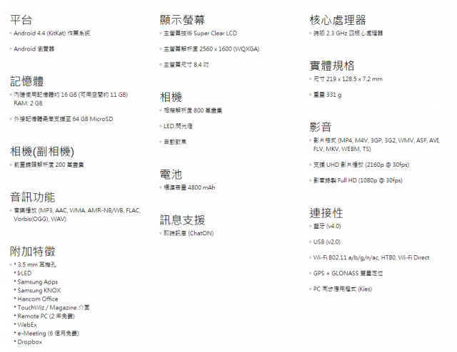 極致影音效能 Samsung GALAXY NotePRO x TabPRO新品體驗