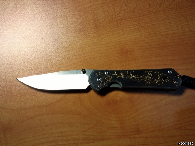 最近敗家成果--Sebenza Gold Leaf & 花田洋「肥後」