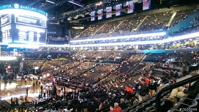 2014 NBA籃球賽@布魯克林Barclays Center(Nets籃網v.sPelicans鵜鶘)