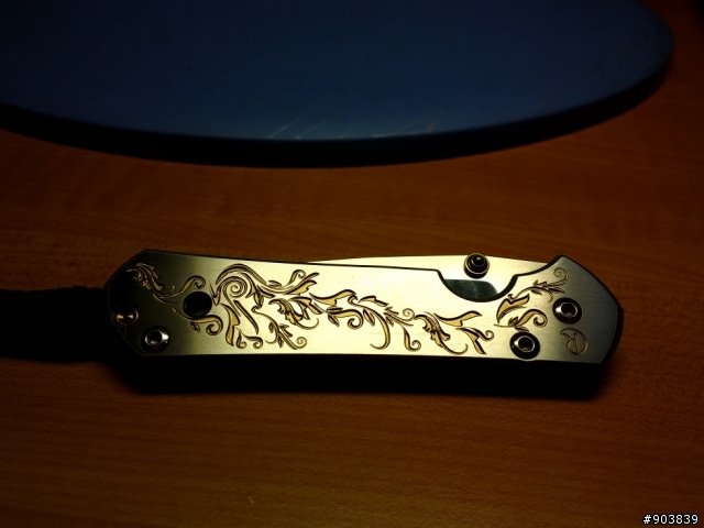 最近敗家成果--Sebenza Gold Leaf & 花田洋「肥後」