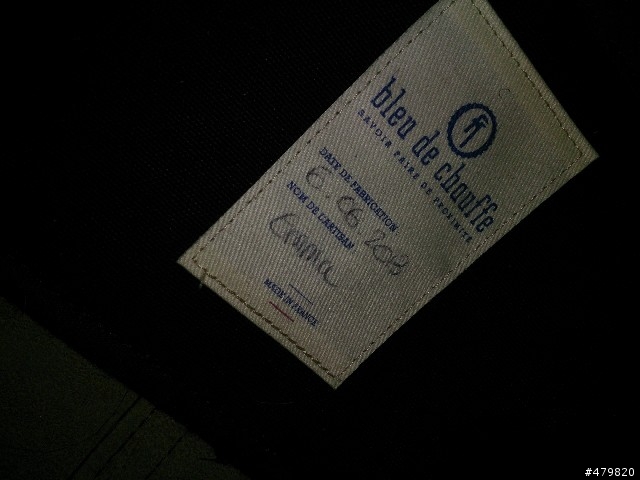 優雅的藍色暖爐 Bleu de chauffe 法國純手工真皮郵差包