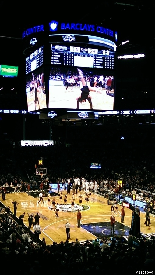 2014 NBA籃球賽@布魯克林Barclays Center(Nets籃網v.sPelicans鵜鶘)