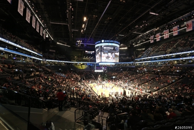 2014 NBA籃球賽@布魯克林Barclays Center(Nets籃網v.sPelicans鵜鶘)