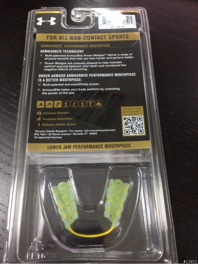 開箱+測試 運動牙套 under armour ARMOURBITE