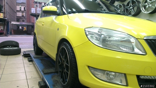 fabia 1.2 鋁圈升級