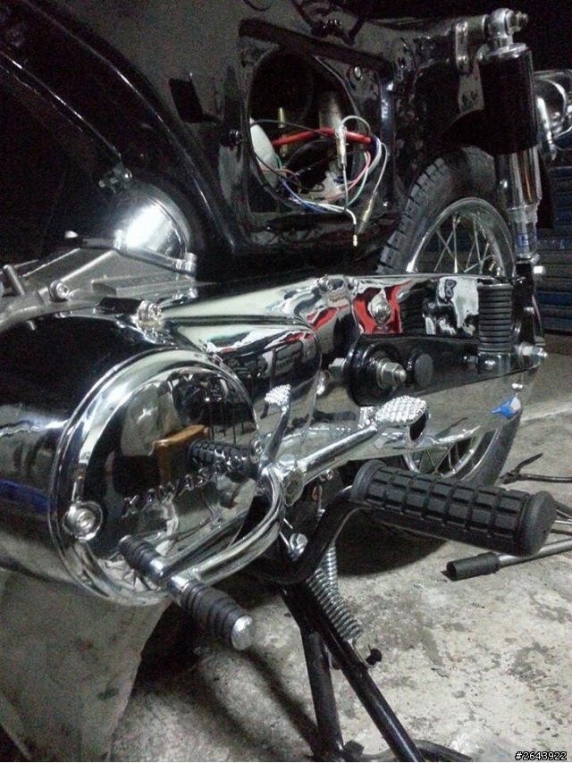 1992 Kawasaki B1 Restoration (2/17文章更新於第三頁,翻新完工)