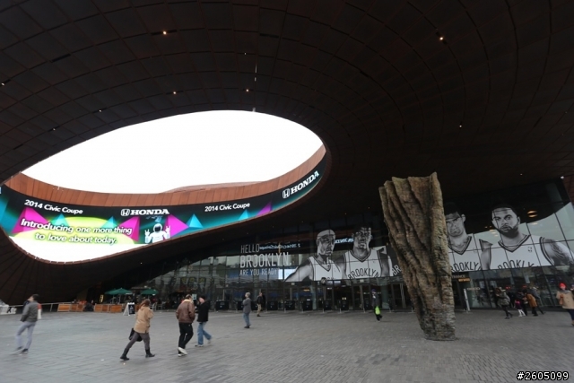 2014 NBA籃球賽@布魯克林Barclays Center(Nets籃網v.sPelicans鵜鶘)