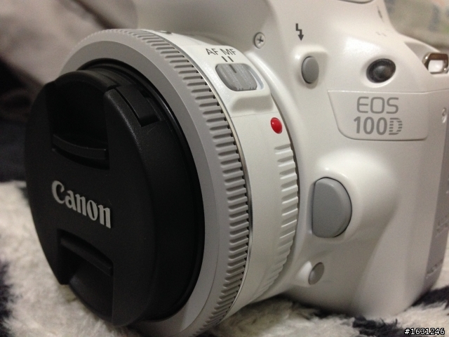 【開箱】好燒的白色Canon EOS100D!!!