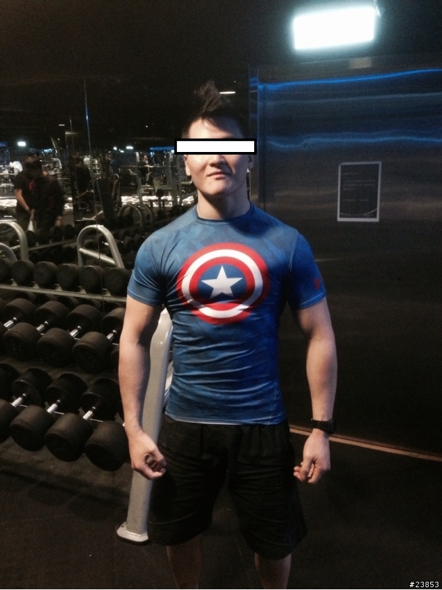 3/28更新身材對照~超人系列 Under Armour 排汗衣~ 健身仿佛神力上身的小開箱~~