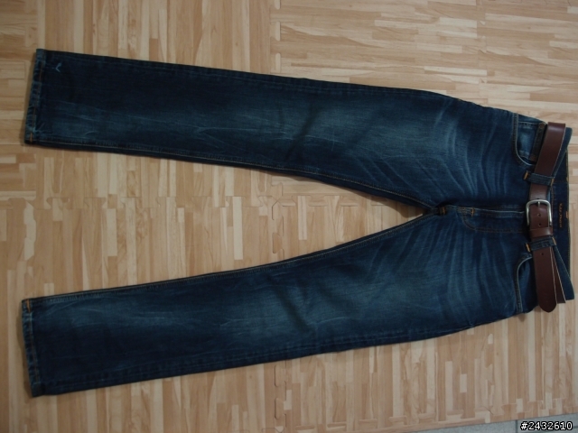 【分享】終於入手我的第一條Nudie牛仔褲了~!! Thin Finn Slim Fit Organic Midnight Worn