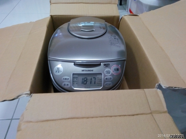 日本電鍋三菱IHジャー炊飯器NJ-KH10-S 開箱(二手)