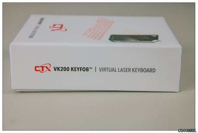【科技】 創新技術的雷射鍵盤-CTX VK200 KEYFOB
