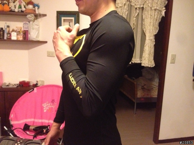 3/28更新身材對照~超人系列 Under Armour 排汗衣~ 健身仿佛神力上身的小開箱~~