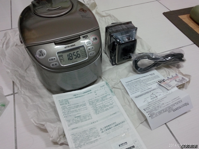 日本電鍋三菱IHジャー炊飯器NJ-KH10-S 開箱(二手)
