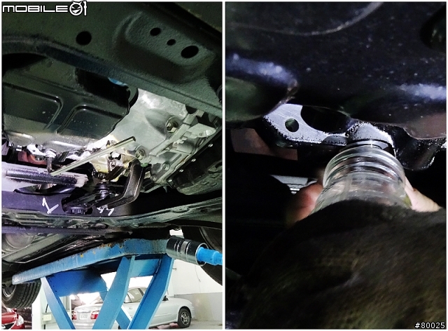 JUKE1.6T 差速器油更換---是否更換請自行決定