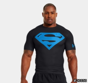 3/28更新身材對照~超人系列 Under Armour 排汗衣~ 健身仿佛神力上身的小開箱~~