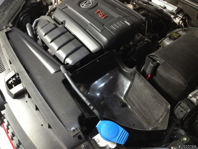 GOLF 7 GTI 改裝ARMA碳纖維可變進氣 不專業開箱 (圖多)更新安裝照片