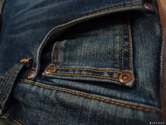 【分享】終於入手我的第一條Nudie牛仔褲了~!! Thin Finn Slim Fit Organic Midnight Worn
