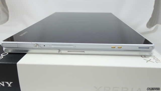 精裝版 Z2 Tablet LTE 白色 簡單開箱