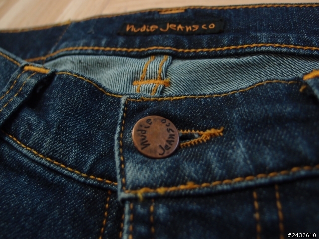 【分享】終於入手我的第一條Nudie牛仔褲了~!! Thin Finn Slim Fit Organic Midnight Worn