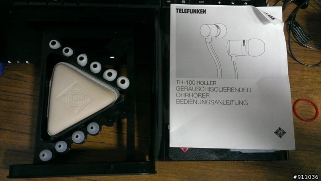 【開箱】Telefunken 德律風根 - 耳道式 TH-100wi 分享