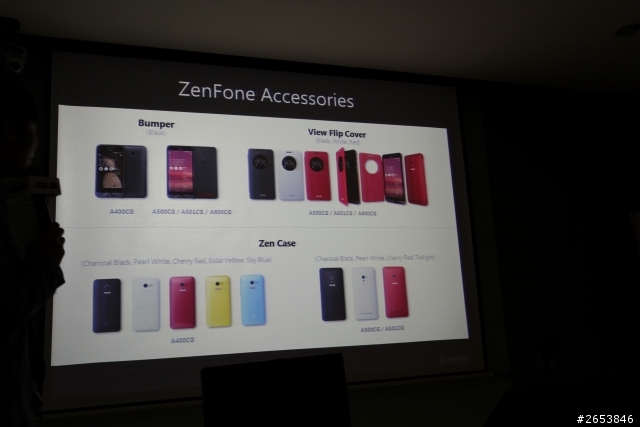 ASUS ZenFone 456 實機和規格資料照片