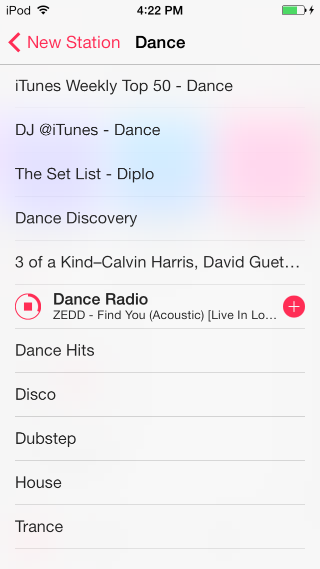 iTunes Radio 介紹與使用心得