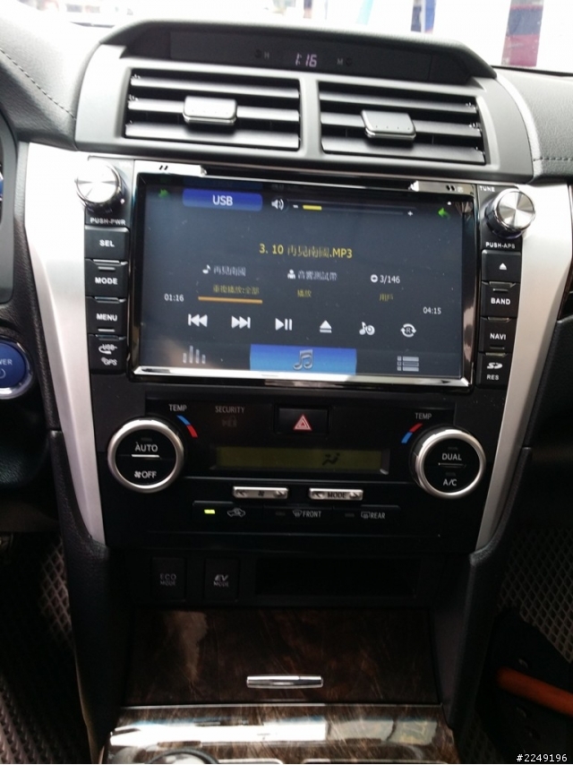 開箱~~ Camry Hybrid 的專用影音主機 Cardio 九吋