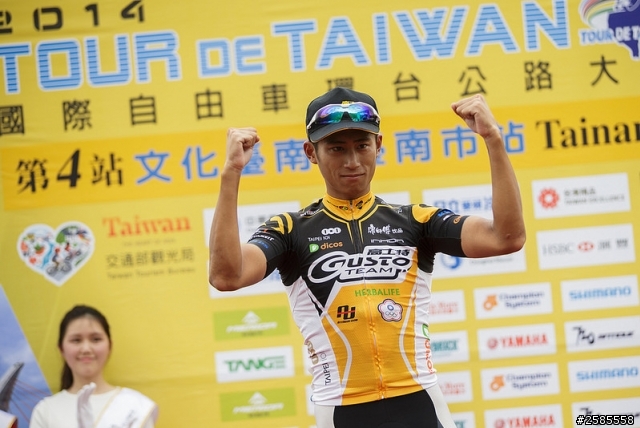 自行車界的台灣之光~馮俊凱2014環台賽勇奪登山王三連霸!!