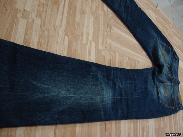 【分享】終於入手我的第一條Nudie牛仔褲了~!! Thin Finn Slim Fit Organic Midnight Worn