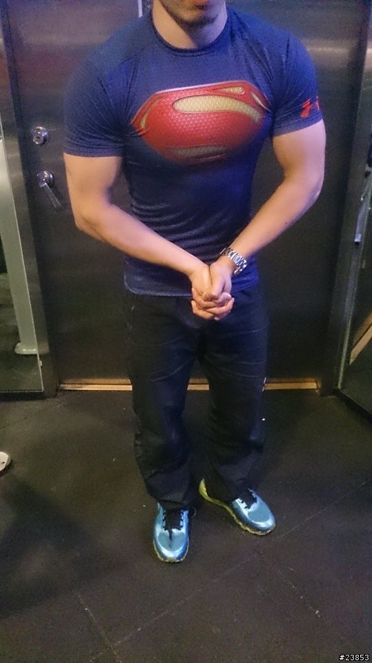 3/28更新身材對照~超人系列 Under Armour 排汗衣~ 健身仿佛神力上身的小開箱~~