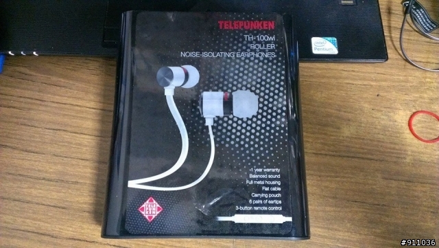 【開箱】Telefunken 德律風根 - 耳道式 TH-100wi 分享